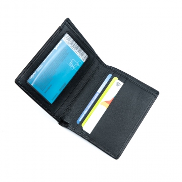 Čierna peňaženka s RFID ochranou