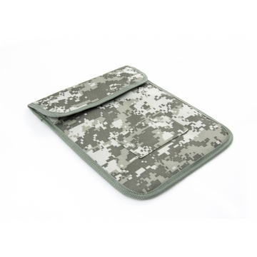 Tieniace puzdro pre tablety k ochrane proti odpočúvaniu, lokalizácii a sledovaniu do 10 palcov - maskáč