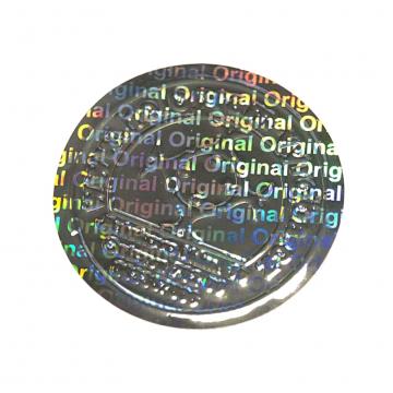 Kruhový hologram pre suchú razbu