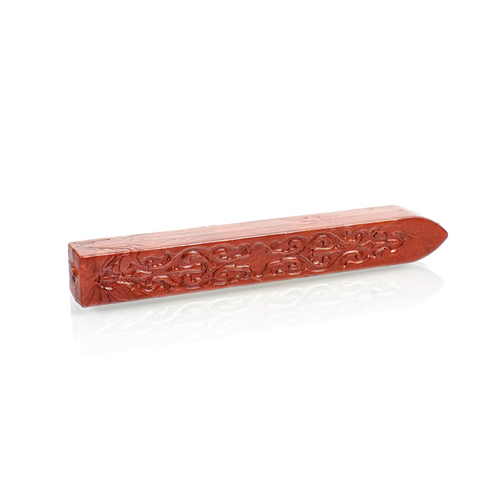 Pečatný vosk k pečatidlu typ 3 - červeno hnedá metalická