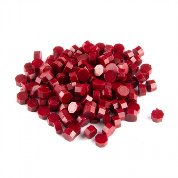 Pečatný vosk poštová červená - granulovaný 30g - Typ 1