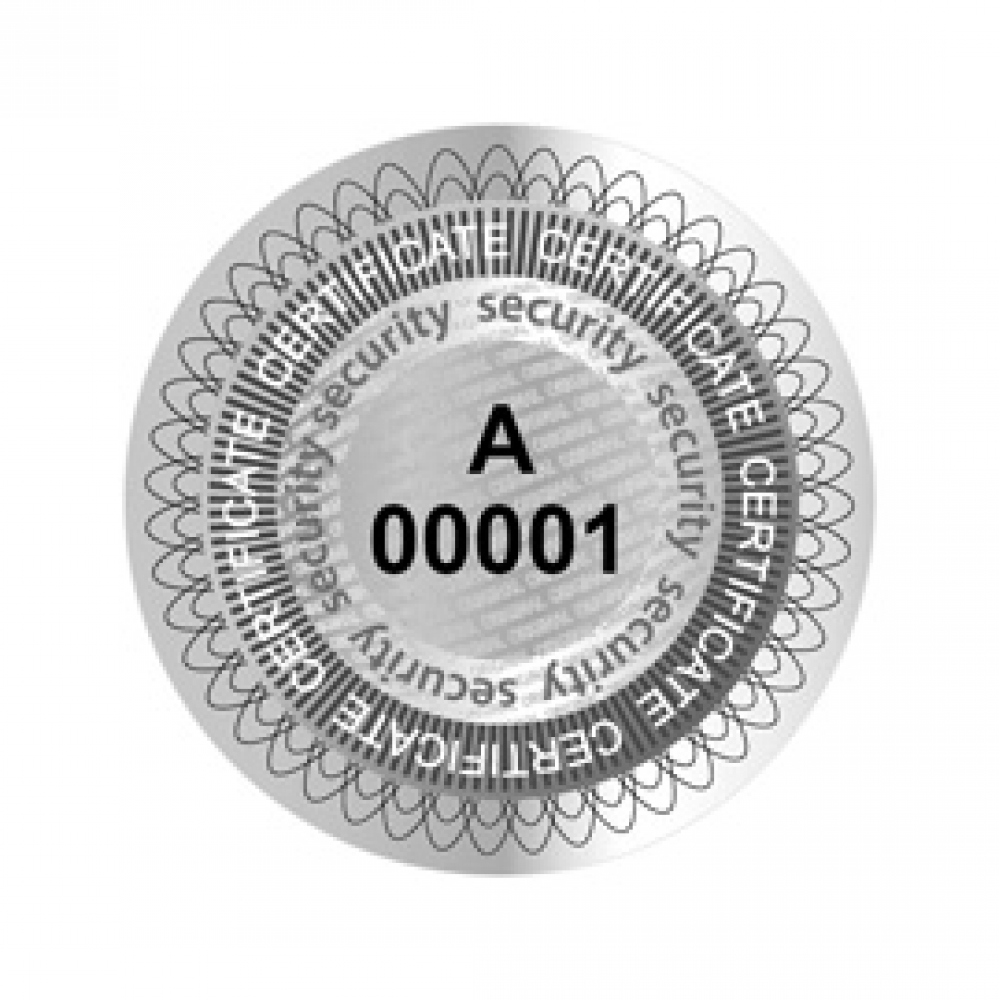 Certifikačný papier A4 na výšku k potlači s ochrannými prvkami a číslovaním