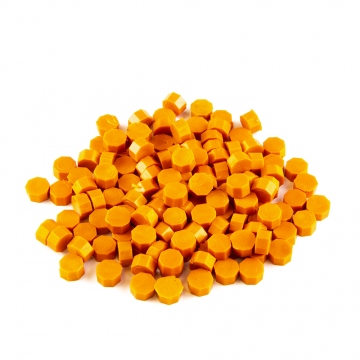 Pečatný vosk oranžový - granulovaný 30g - Typ 25