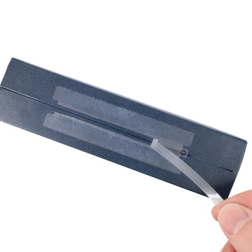 Priehľadné plomby 100x30mm pre krabice a elektroniku