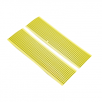 Nálepky pre označovanie závad na doskách plošných spojov PCB a vád na materiáloch žlté